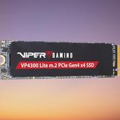 2TB Patriot Viper Gaming VP4300 Lite SSD M.2 PCIe 4.0 x4 NVMe image