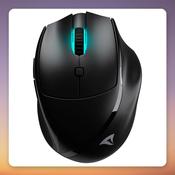 Sharkoon OfficePal M25W Wireless Mouse, 4000 DPI, 2.4 GHz, Rechargeable, Black
