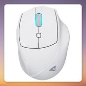 Sharkoon OfficePal M25W Wireless Mouse, White, 4000 DPI, 2.4 GHz/Wired, 50h Battery image