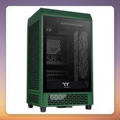 Thermaltake The Tower 200 Racing Green Mini-ITX Case, Tempered Glass image