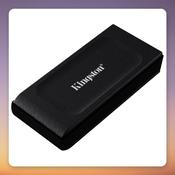 Kingston XS1000 1 TB Portable External SSD, USB 3.2 Gen 2, Black image