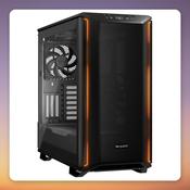 be quiet! Dark Base 701 Midi Tower Case, ATX, Black, Tempered Glass, 3x 140 mm Fans image
