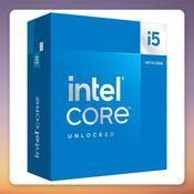 Intel Core i5-14600K 14-Core LGA 1700 Processor, 5.3 GHz Boost, Unlocked, Boxed (No Cooler) image