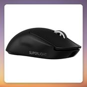 Logitech PRO X SUPERLIGHT 2 Wireless Gaming Mouse, Black, 60 g, 2.4 GHz LIGHTSPEED image