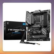 MSI Z790 GAMING PLUS WIFI ATX Motherboard, LGA 1700, DDR5, Wi-Fi 6E