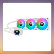 Thermaltake TH360 V2 ARGB Sync 360 mm AIO Liquid Cooler, Snow Edition White image