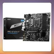 MSI PRO B760M-P Intel B760 LGA 1700 Micro-ATX Motherboard, DDR5