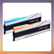 G.Skill Trident Z5 Neo RGB 32 GB DDR5-6400 CL32 (2x16 GB) AMD EXPO, White image