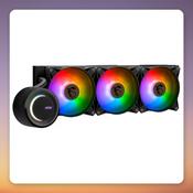 MSI MAG CoreLiquid E360 360 mm AIO Liquid CPU Cooler, Black, ARGB