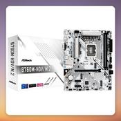 ASRock B760M-HDV/M.2 WHITE Intel B760 LGA 1700 DDR5 Micro ATX Motherboard