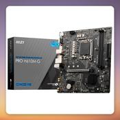 MSI PRO H610M-G Intel H610 LGA 1700 Micro-ATX Motherboard, DDR5 image