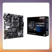 Asus PRIME A520M-A II/CSM AM4 Micro ATX Motherboard, AMD A520, DDR4, M.2
