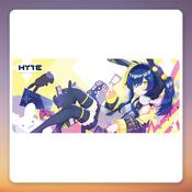 HYTE CNVS Analog Bunny Splash XXL Gaming Desk Pad 900 x 400 mm