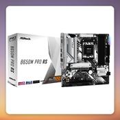 ASRock B650M Pro RS AM5 Micro-ATX Motherboard, B650, DDR5, 3x M.2