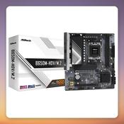 ASRock B650M-HDV/M.2 AM5 micro-ATX Motherboard, AMD B650, DDR5, 2.5G LAN