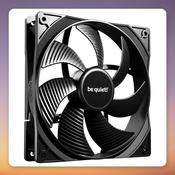 be quiet! Pure Wings 3 140mm PWM Case Fan, Black, 1200 RPM, Single Pack image