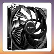 be quiet! Pure Wings 3 120 mm PWM High-Speed Case Fan, Black, 2100 RPM image