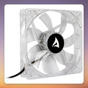 Sharkoon TC1225L 120 mm Case Fan, Blue LED, Transparent, 3-Pin (Bulk) image