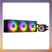 Enermax LIQMAXFLO 420 ARGB 420 mm AIO Liquid CPU Cooler, Black