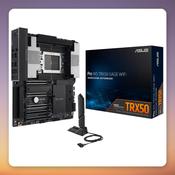 ASUS Pro WS TRX50-SAGE WIFI Motherboard, AMD TRX50, Socket sTR5, SSI-CEB