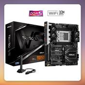 ASRock TRX50 WS sTR5 E-ATX Motherboard, 4x DDR5, 10G LAN, WiFi 6E