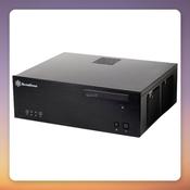 Silverstone Gandia GD04B Micro-ATX HTPC Case, Black, USB 3.0