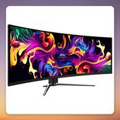 MSI MPG 491CQPDE QD-OLED 49" DQHD 144Hz 1800R Curved Gaming Monitor