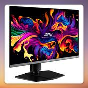 MSI MPG 271QRXDE 26.5" QD-OLED Gaming Monitor, WQHD 360 Hz, USB-C 90 W