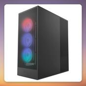 NZXT H7 Flow RGB (2024) Mid-Tower Case, Black, Tempered Glass, E-ATX image