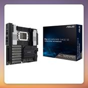 Asus PRO WS WRX90E-SAGE SE sTR5 EEB Workstation Motherboard, 8x DDR5 ECC, 7x PCIe 5.0 x16