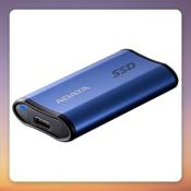 ADATA SE880 500 GB External SSD, USB-C 3.2 Gen 2x2 (20 Gbit/s), Blue image