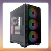 Montech AIR 903 MAX Mid Tower E-ATX Case, Black, Tempered Glass, 4 Fans