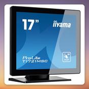 Iiyama ProLite T1721MSC-B2 17" SXGA 10-Point Touchscreen Monitor, Black