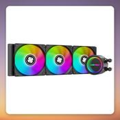 Xilence LiQuRizer LQ360G.ARGB 360 mm AIO Liquid Cooler, Black, 3x 120 mm ARGB Fans image