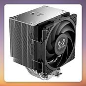 Scythe Mugen 6 120 mm CPU Air Cooler, Aluminium/Black, PWM Fan image