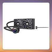 Thermaltake TOUGHLIQUID 240 EX Pro ARGB Sync 240 mm AIO Liquid Cooler, Black image