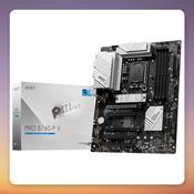 MSI PRO B760-P II Intel B760 LGA 1700 ATX Motherboard, DDR5, 2.5G LAN
