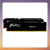 Kingston Fury Beast 16 GB DDR5-6000 CL30 (2x8 GB) Intel XMP / AMD EXPO image
