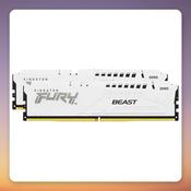 Kingston Fury Beast White 64 GB DDR5-6000 CL30 (2x32 GB) XMP/EXPO
