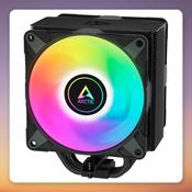 Arctic Freezer 36 A-RGB 120 mm Dual-Fan Tower CPU Cooler, Black image