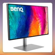 BenQ PD3225U 31.5" 4K UHD IPS Black Monitor, Thunderbolt 3, 85W USB-C PD
