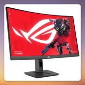 Asus ROG Strix XG27WCS 27" WQHD 180Hz Curved Fast VA Gaming Monitor, USB-C image