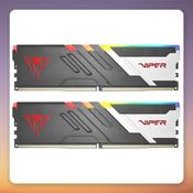 Patriot Viper Venom RGB 64 GB DDR5-6000 CL30 (2x32 GB) Intel XMP / AMD EXPO