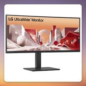 LG 34BA75QE-B 34-Inch UWQHD Curved IPS Monitor, 3440 x 1440, USB-C 90W, KVM image
