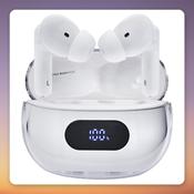 Intenso Buds Plus T310AE True Wireless In-Ear Earbuds, ANC, Bluetooth 5.4, White