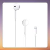 Apple EarPods with Lightning Connector, In-Ear Headset with Mic and Remote, White