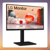 LG 24BA550-B 23.8-Inch Full HD IPS Monitor, 100 Hz, USB Hub, Height Adjustable image