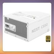 NZXT C850 Gold 850W 80 PLUS Gold ATX 3.1 Fully Modular PSU, White