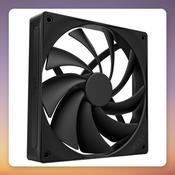 NZXT F140Q 140 mm PWM Case Fan, Black, Single Pack
