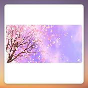 Sharkoon SKILLER SGP40 D1 XXXL Gaming Mouse Pad, 1000 x 500 mm, Purple/Multicolour image